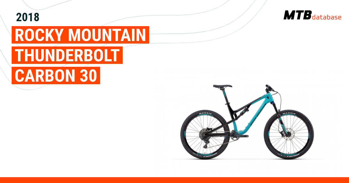 2018 rocky mountain discount thunderbolt