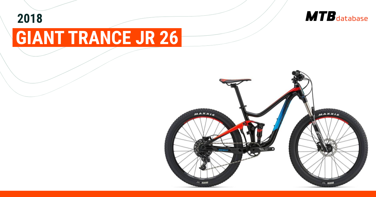 2018 Giant Trance Jr 26 Specs Reviews Images Mountain Bike