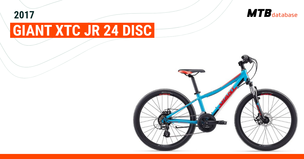 Giant xtc jr 24 disc online 2021