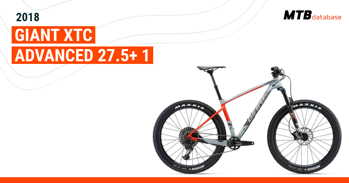 2018 giant xtc advanced 1 hot sale