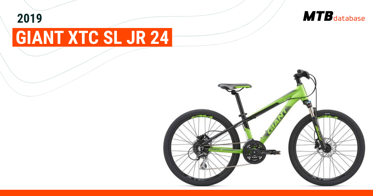 Giant xtc sl 2025 jr 24 2019