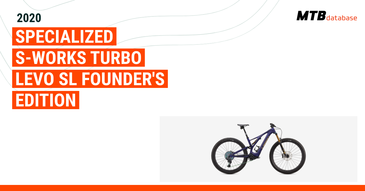 Specialized turbo levo sl store founders edition