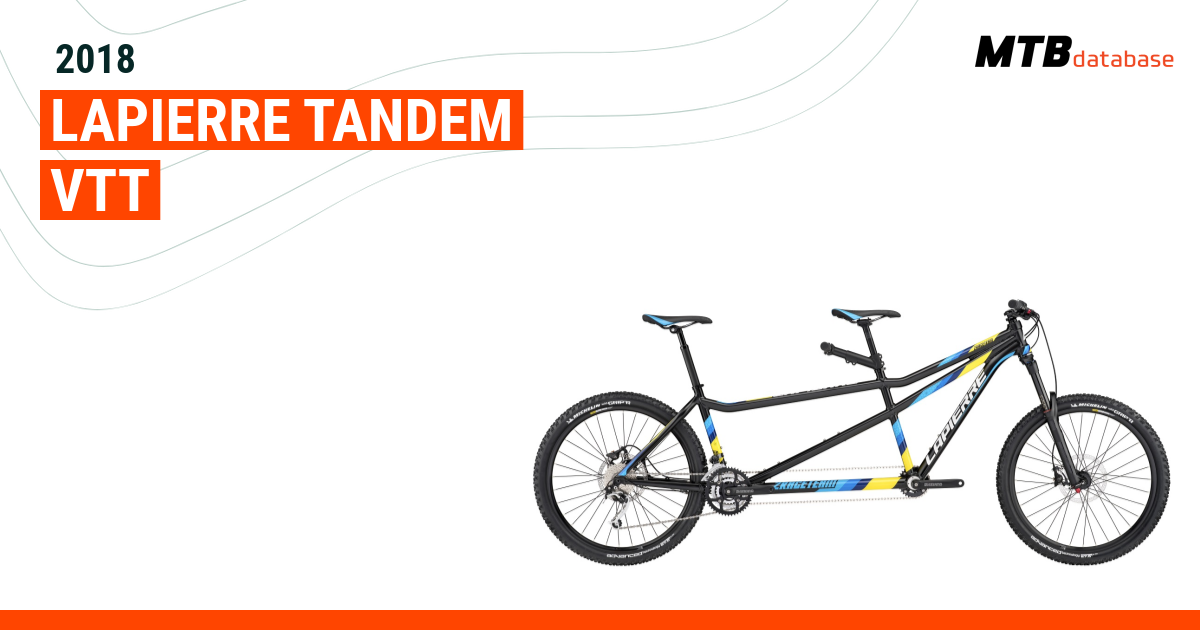 Tandem vtt best sale