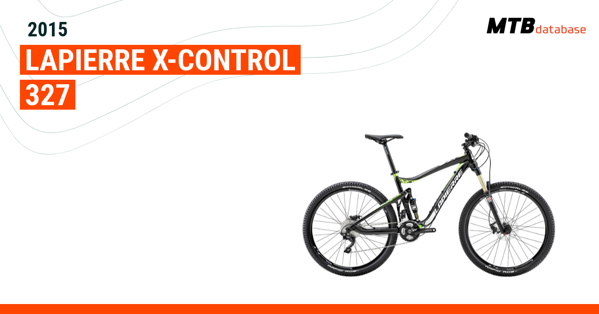 Vtt lapierre discount x control 327